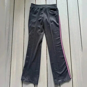 Nike‎ Y2K Women’s Black Lt. Purple Stripe Straight Leg Track Pants Size Small
